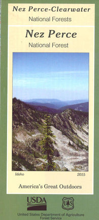 Buy map Nez Perce National Forest Map