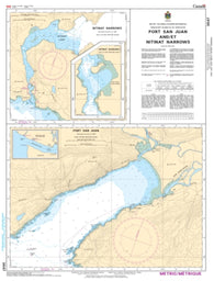 Buy map Port San Juan and/et Nitinat Narrows by Canadian Hydrographic Service