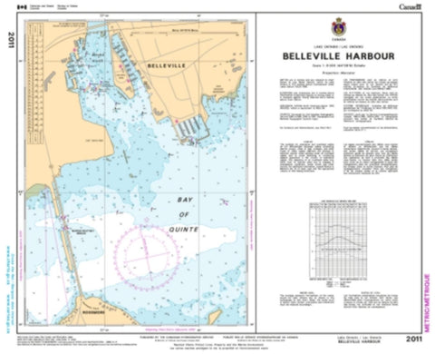 Buy map Belleville Harbour by Canadian Hydrographic Service