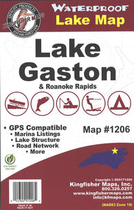 Buy map Lake Gaston & Roanoke Rapids