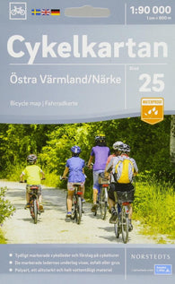Buy map Cykelkartan Blad 25 Östra Värmland/Närke