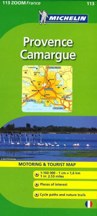 Buy map Provence, Camargue, Zoom Map (113) by Michelin Maps and Guides