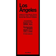 Buy map Los Angeles, CA: Hollywood Santa Monica Sunset : Downtown La Brea W. Hollywood : Beverly Hills Burbank Pasadena by Red Maps