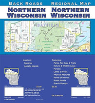 Buy map Northern Wisconsin : regional map = Northern Wisconsin : back roads