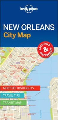 Buy map New Orleans, Louisiana City Map by Lonely Planet Publications
