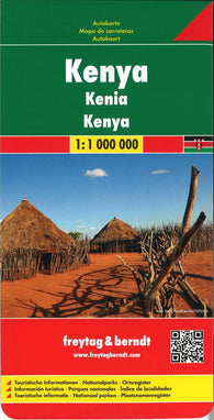 Buy map Kenya Road Map