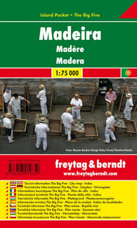 Buy map Madeira, Island Pocket Map by Freytag-Berndt und Artaria