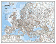 Buy map Europe classic : wall map : enlarged