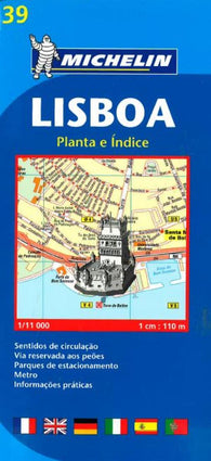 Buy map Lisbon, Portugal (39) by Michelin Maps and Guides
