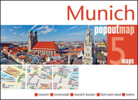 Buy map Munich, Germany, PopOut Map by PopOut Products