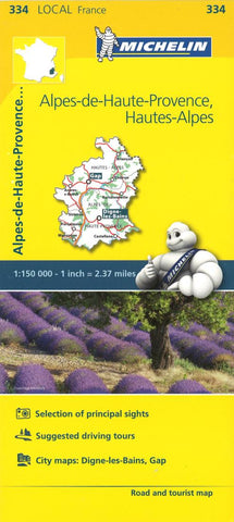 Buy map Alpes De Haute Provence Road and Tourist Map by Michelin Travel Partner