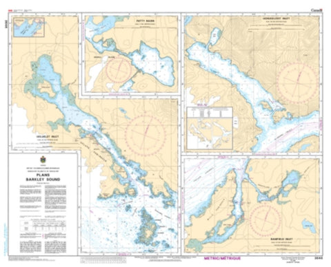 Buy map Plans - Barkley Sound by Canadian Hydrographic Service