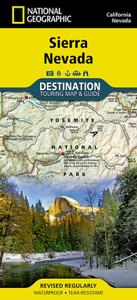 Buy map Sierra Nevada DestinationMap