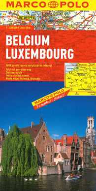 Buy map Belgium : Luxembourg Road Map