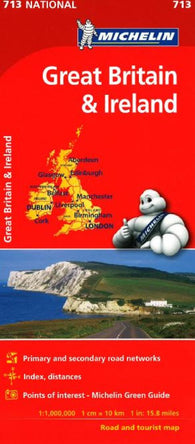 Buy map Great Britain and Ireland (713) by Michelin Maps and Guides