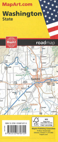 Buy map Washington State : roadmap