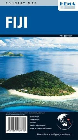 Buy map Fiji by Hema Maps