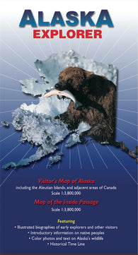 Buy map Alaska : explorer map