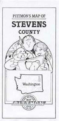 Buy map Stevens County, Washington by Pittmon Map Company