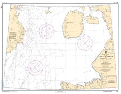 Buy map Cape Dorchester to Spicer Islands by Canadian Hydrographic Service