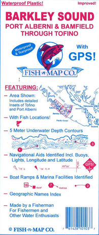 Buy map Barkley Sound Fishing Map