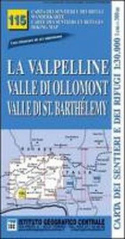 Buy map La Valpelline, Valle di Ollomont Hiking Map