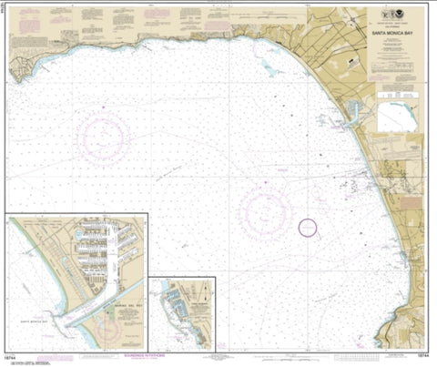 Buy map Santa Monica Bay; King Harbor (18744-33) by NOAA