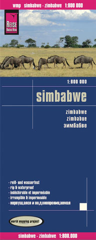 Buy map Zimbabwe by Reise Know-How Verlag