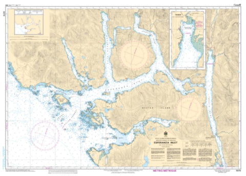 Buy map Esperanza Inlet by Canadian Hydrographic Service