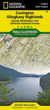 Buy map Covington and Alleghany Highlands, Virginia