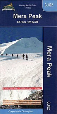 Buy map Mera Peak Climbing Map