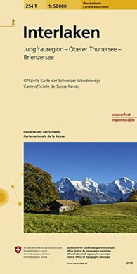Buy map Interlaken : Switzerland 1:50,000 Topographic Hiking Series #254T