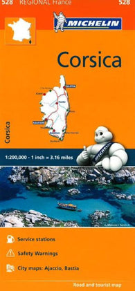 Buy map Corsica by Michelin Maps and Guides
