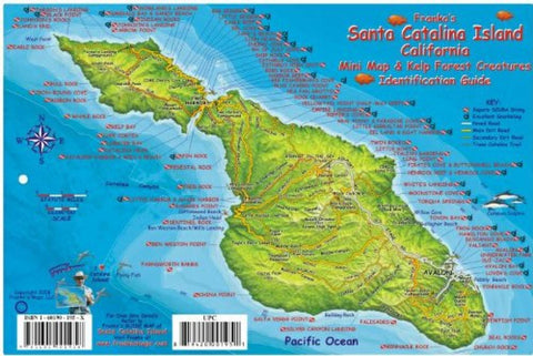 Buy map California Fish Card, Santa Catalina Island 2008 by Frankos Maps Ltd.