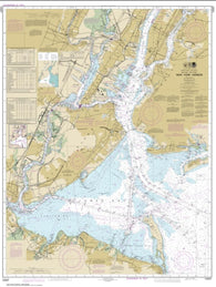 Buy map New York Harbor (12327-106) by NOAA