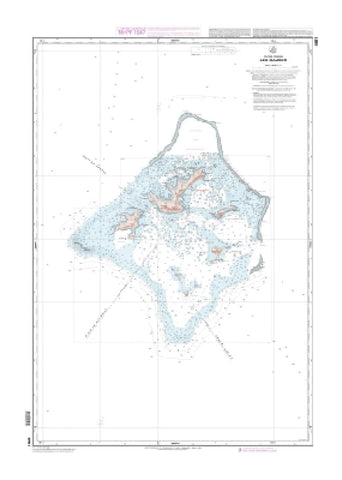 Buy map Iles Gambler by SHOM