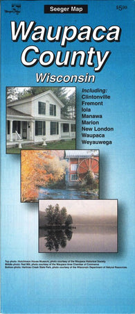 Buy map Waupaca County, Wisconsin by The Seeger Map Company Inc.