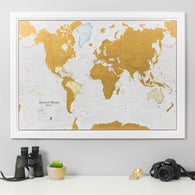 Buy map Scratch the World (Rasca Del Mundo) Spanish Edition