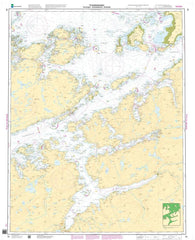 Buy map TRONDHEIMSLEIA. TERNINGEN-KYRKSETERØRA-ØRLANDET (38) by Kartverket