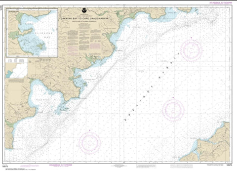 Buy map Dakavak Bay to Cape Unalishagvak; Alinchak Bay (16575-2) by NOAA