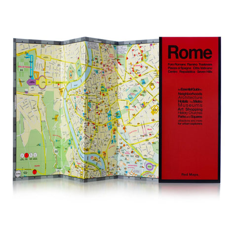 Buy map Rome, Italy by Red Maps