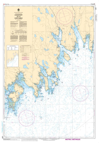 Buy map Lockeport to/a Cape Sable by Canadian Hydrographic Service