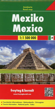 Buy map Mexico by Freytag-Berndt und Artaria