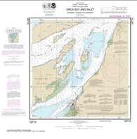 Buy map Orca B. and ln.-Channel ls. to Cordova (16710-18) by NOAA