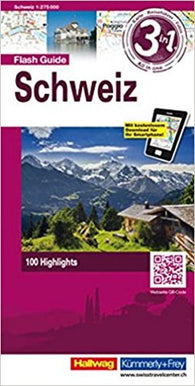 Buy map Switzerland Flash Guide by Hallwag