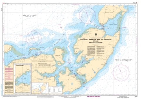 Buy map Caraquet Harbour, Baie de Shippegan and/et Miscou Harbour by Canadian Hydrographic Service