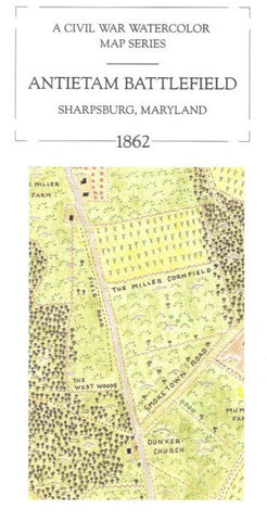 Buy map Antietam National Battlefield, Maryland, 1862 by McElfresh Map Co.