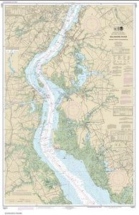 Buy map Delaware River Smyrna River to Wilmington (12311-46) by NOAA