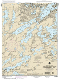 Buy map Basswood Lake, Western Part (14988-10) by NOAA