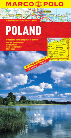 Buy map Poland by Marco Polo Travel Publishing Ltd